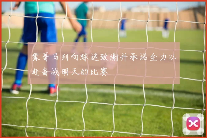 蒙哥马利向球迷致谢并承诺全力以赴备战明天的比赛